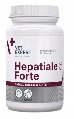 VET Expert Hepatiale Forte Small Breeds & Cats 40 kapsułek