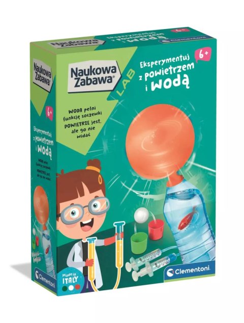 Clementoni: Naukowa Zabawa LAB - Woda I Powietrze Clementoni: Naukowa Zabawa LAB - Woda I Powietrze
