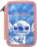 Piórnik dwukomorowy Stitch