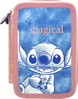 Piórnik dwukomorowy Stitch