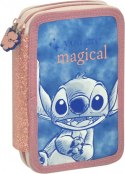 Piórnik dwukomorowy Stitch