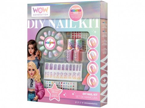 Zestaw do manicure z pachnącymi tipsami Zestaw do manicure z pachnącymi tipsami