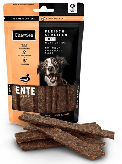 Chewies Meat Strips Soft Mini Kaczka 70g Chewies Meat Strips Soft Mini Kaczka 70g
