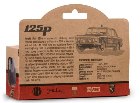 Pojazd PRL Fiat 125 Straż Pojazd PRL Fiat 125 Straż