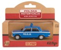 Pojazd PRL Fiat 125P Milicja