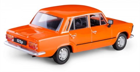 Pojazd PRL Fiat 125p pomarańczowy Pojazd PRL Fiat 125p pomarańczowy