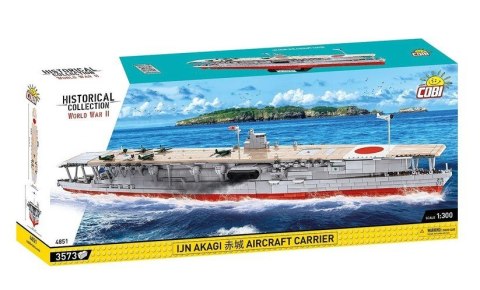 Klocki IJN Akagi Aircraft Carrier 3573 klocków Klocki IJN Akagi Aircraft Carrier 3573 klocków