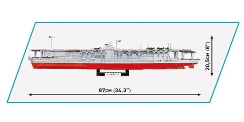 Klocki IJN Akagi Aircraft Carrier 3573 klocków Klocki IJN Akagi Aircraft Carrier 3573 klocków