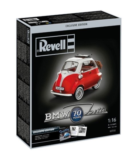 Model plastikowy BMW Isetta 250 70TH AN. 1/16 Model plastikowy BMW Isetta 250 70TH AN. 1/16