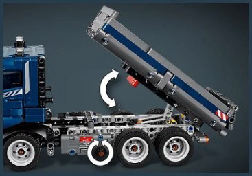 42203 - LEGO Technic - Wywrotka z przechylaną skrzynią 42203 - LEGO Technic - Wywrotka z przechylaną skrzynią