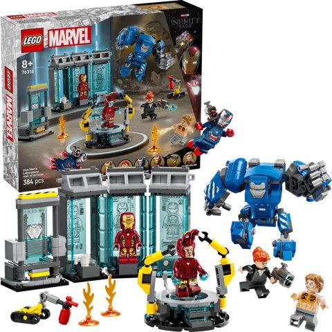 76315 - LEGO Super Heroes - Laboratorium Iron Mana: Zbrojownia 76315 - LEGO Super Heroes - Laboratorium Iron Mana: Zbrojownia