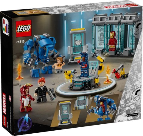 76315 - LEGO Super Heroes - Laboratorium Iron Mana: Zbrojownia 76315 - LEGO Super Heroes - Laboratorium Iron Mana: Zbrojownia