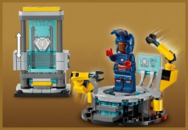 76315 - LEGO Super Heroes - Laboratorium Iron Mana: Zbrojownia 76315 - LEGO Super Heroes - Laboratorium Iron Mana: Zbrojownia