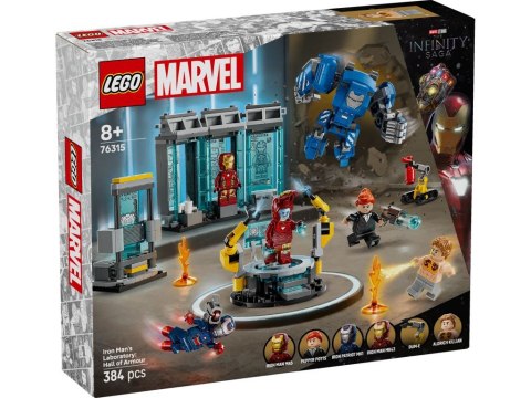 76315 - LEGO Super Heroes - Laboratorium Iron Mana: Zbrojownia 76315 - LEGO Super Heroes - Laboratorium Iron Mana: Zbrojownia