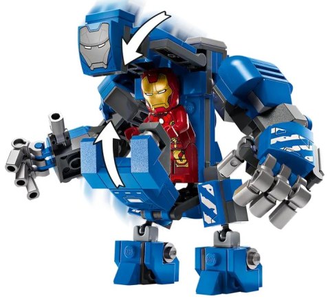76315 - LEGO Super Heroes - Laboratorium Iron Mana: Zbrojownia 76315 - LEGO Super Heroes - Laboratorium Iron Mana: Zbrojownia