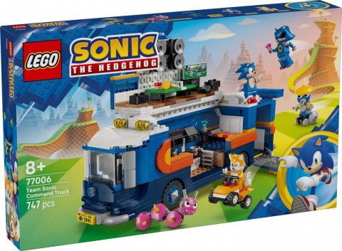 Klocki Sonic 77006 Sonic i pojazd do zadań specjalnych Klocki Sonic 77006 Sonic i pojazd do zadań specjalnych