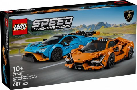 Klocki Speed Champions 77238 Lamborghini Revuelto i Huracan STO Klocki Speed Champions 77238 Lamborghini Revuelto i Huracan STO