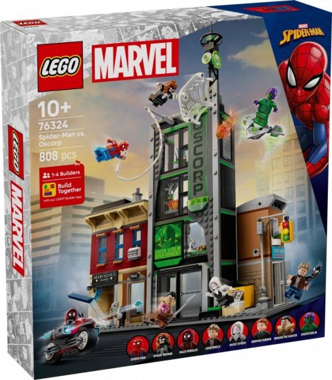 Klocki Super Heroes 76324 Spider-Man i Oscorp Klocki Super Heroes 76324 Spider-Man i Oscorp