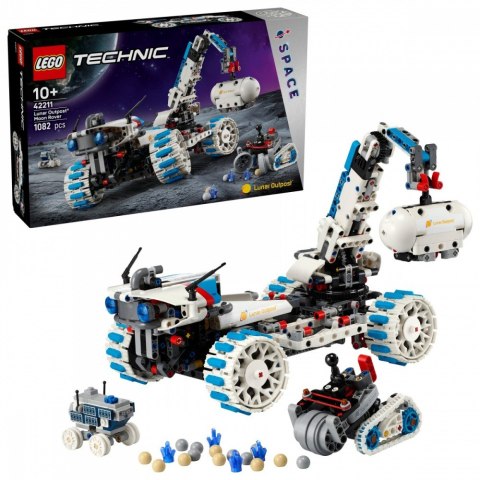 Klocki Technic 42211 Kosmiczny łazik księżycowy Lunar Outpost Klocki Technic 42211 Kosmiczny łazik księżycowy Lunar Outpost