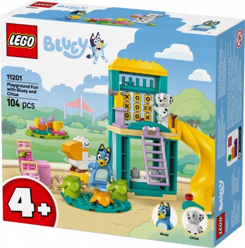 Klocki Bluey 11201 Blue i Łatka na placu zabaw Klocki Bluey 11201 Blue i Łatka na placu zabaw