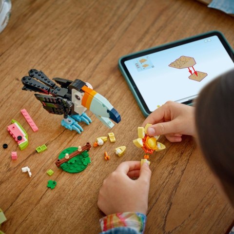 Klocki Creator 31173 Dzikie zwierzęta: Tropikalny tukan Klocki Creator 31173 Dzikie zwierzęta: Tropikalny tukan
