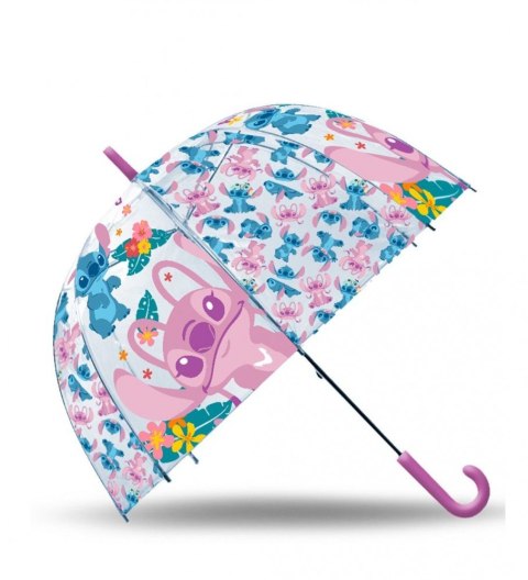 Parasolka przezroczysta manualna 19 cali Stitch Parasolka przezroczysta manualna 19 cali Stitch