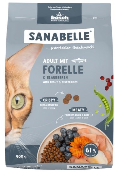 Sanabelle Adult Forelle - z pstrągiem 400g Sanabelle Adult Forelle - z pstrągiem 400g