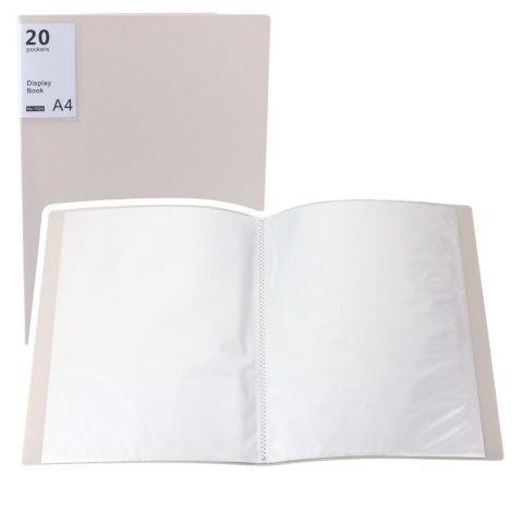Teczka Z Koszulkami Album Ofertowy 30 Stron A4 Beżowa Teczka Z Koszulkami Album Ofertowy 30 Stron A4 Beżowa