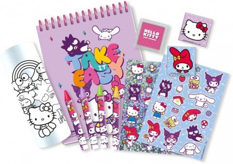 Zestaw kreatywny w walizeczce Hello Kitty Zestaw kreatywny w walizeczce Hello Kitty