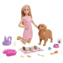 Lalka Barbie Narodziny piesków zestaw