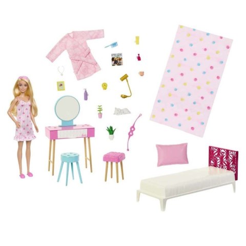 Lalka Barbie Zestaw Sypialnia dla lalki Lalka Barbie Zestaw Sypialnia dla lalki