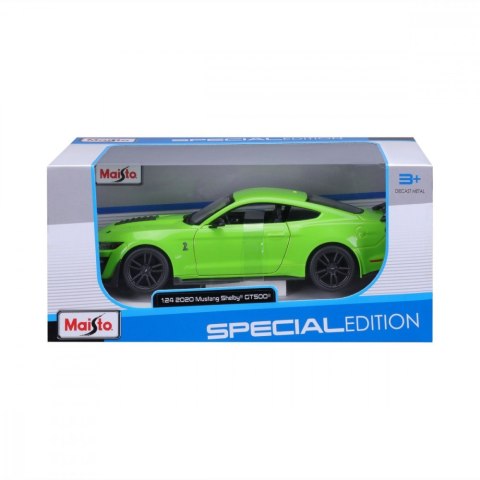 Model kompozytowy Mustang Shelby 2020 GT500 zielony 1/24 Model kompozytowy Mustang Shelby 2020 GT500 zielony 1/24