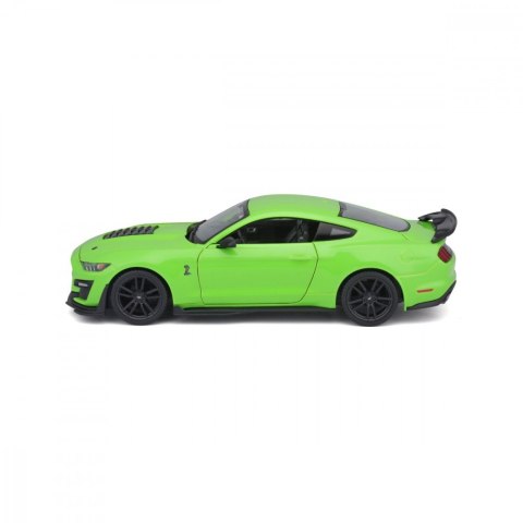 Model kompozytowy Mustang Shelby 2020 GT500 zielony 1/24 Model kompozytowy Mustang Shelby 2020 GT500 zielony 1/24