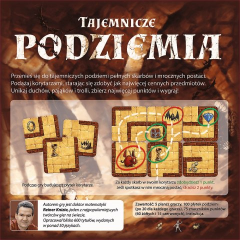 Gra Tajemnicze Podziemia edycja 2022 Trefl 02305 Gra Tajemnicze Podziemia edycja 2022 Trefl 02305