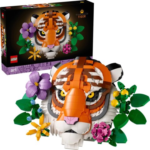 31217 - LEGO Art - Kolekcja zwierząt — tygrys 31217 - LEGO Art - Kolekcja zwierząt — tygrys
