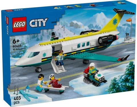 60465 - LEGO City - Samolot pogotowia ratunkowego 60465 - LEGO City - Samolot pogotowia ratunkowego