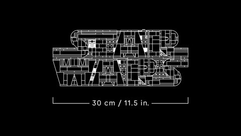 75407 - LEGO Star Wars - Logo Star Wars™ zbudowane z klocków 75407 - LEGO Star Wars - Logo Star Wars™ zbudowane z klocków
