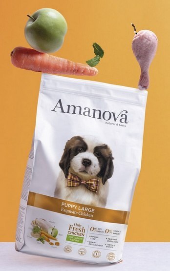 Amanova Dog Puppy Large Exquisite Chicken - kurczak 12kg Amanova Dog Puppy Large Exquisite Chicken - kurczak 12kg