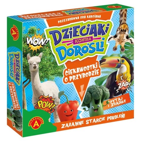 Gra Ciekawostki o przyrodzie. Dzieciaki kontra Dorośli. Gra Ciekawostki o przyrodzie. Dzieciaki kontra Dorośli.
