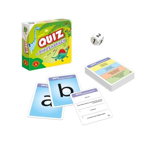 Gra Quiz o Dinozaurach kieszonkowa gra edukacyjna Gra Quiz o Dinozaurach kieszonkowa gra edukacyjna