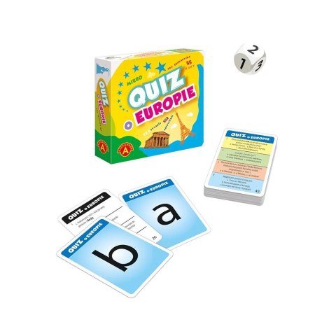 Gra Quiz o Europie kieszonkowa gra edukacyjna Gra Quiz o Europie kieszonkowa gra edukacyjna
