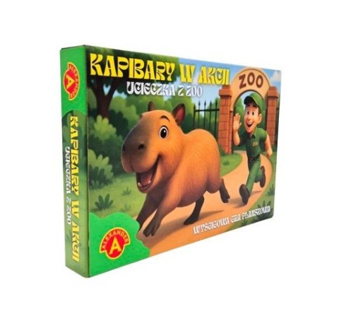 Gra Rodzinna gra planszowa Kapibary w akcji - Ucieczka z zoo Gra Rodzinna gra planszowa Kapibary w akcji - Ucieczka z zoo