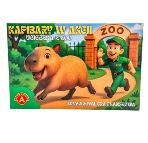 Gra Rodzinna gra planszowa Kapibary w akcji - Ucieczka z zoo Gra Rodzinna gra planszowa Kapibary w akcji - Ucieczka z zoo
