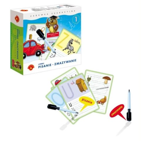 Literki Pisanie - Zmazywanie 1 Literki Pisanie - Zmazywanie 1