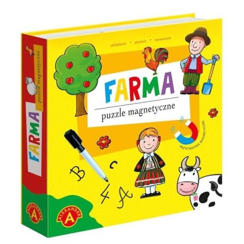 Puzzle magnetyczne Farma Puzzle magnetyczne Farma