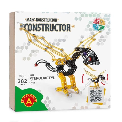 Zestaw konstrukcyjny Mały Konstruktor Dinozaury Pterodactyl Zestaw konstrukcyjny Mały Konstruktor Dinozaury Pterodactyl