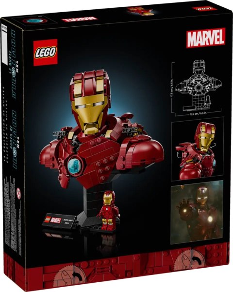 76327 - LEGO Super Heroes - Popiersie Iron Mana MK4 76327 - LEGO Super Heroes - Popiersie Iron Mana MK4