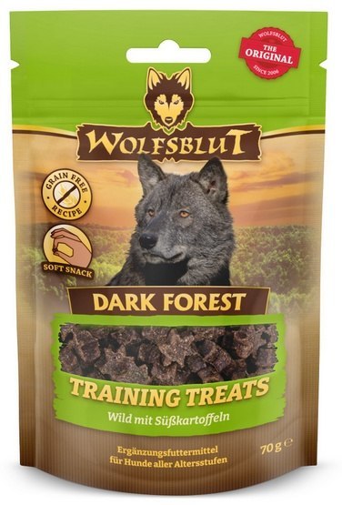 Wolfsblut Dog Training Treats Wild Dark Forest 70g Wolfsblut Dog Training Treats Wild Dark Forest 70g