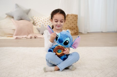 Maskotka Disney Stitch z donatem 25 cm oryginalna Maskotka Disney Stitch z donatem 25 cm oryginalna