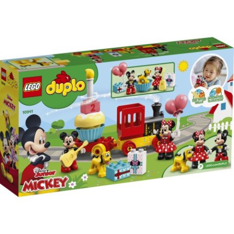 10941 | Urodzinowy pociąg myszek Miki i Minnie 10941 | Urodzinowy pociąg myszek Miki i Minnie